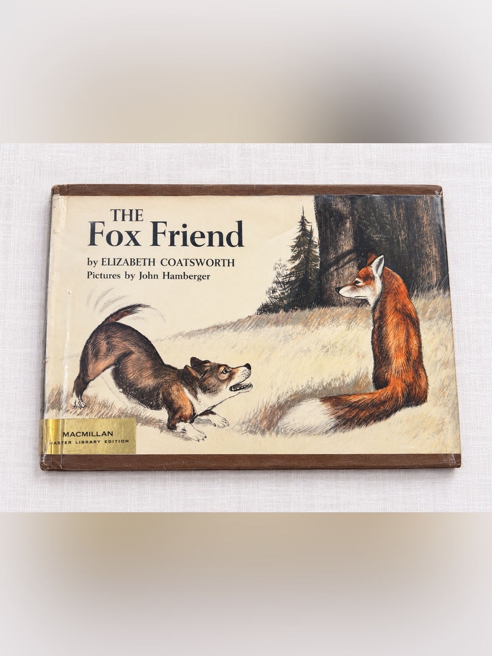 Vintage 1966 The Fox Friend Elizabeth Coatsworth Hardcover